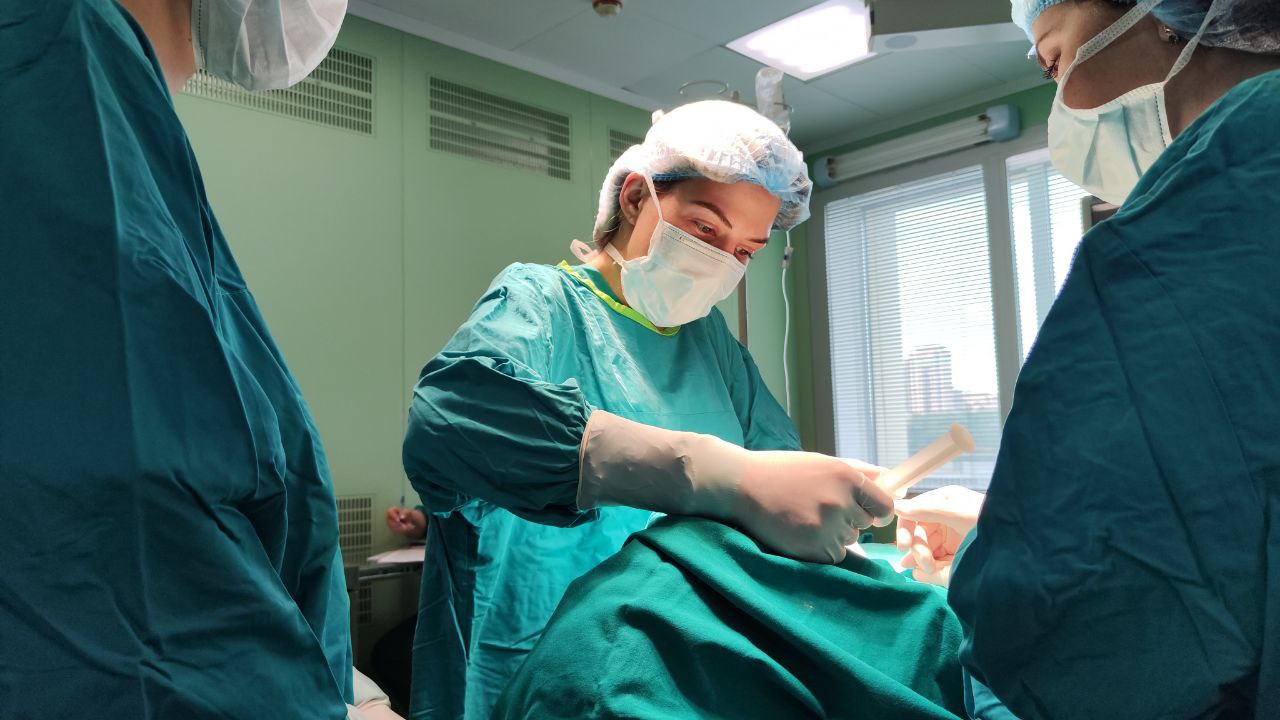 На операции