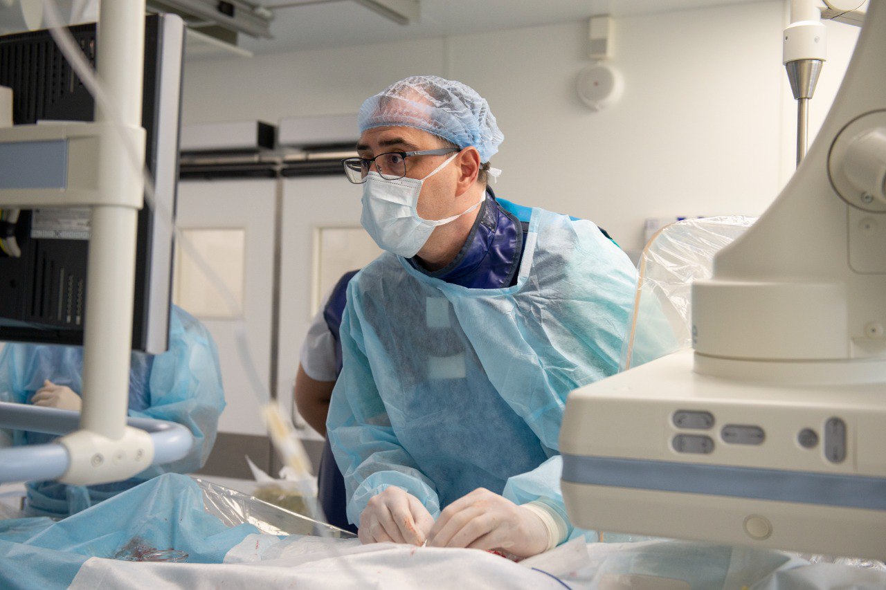 На операции