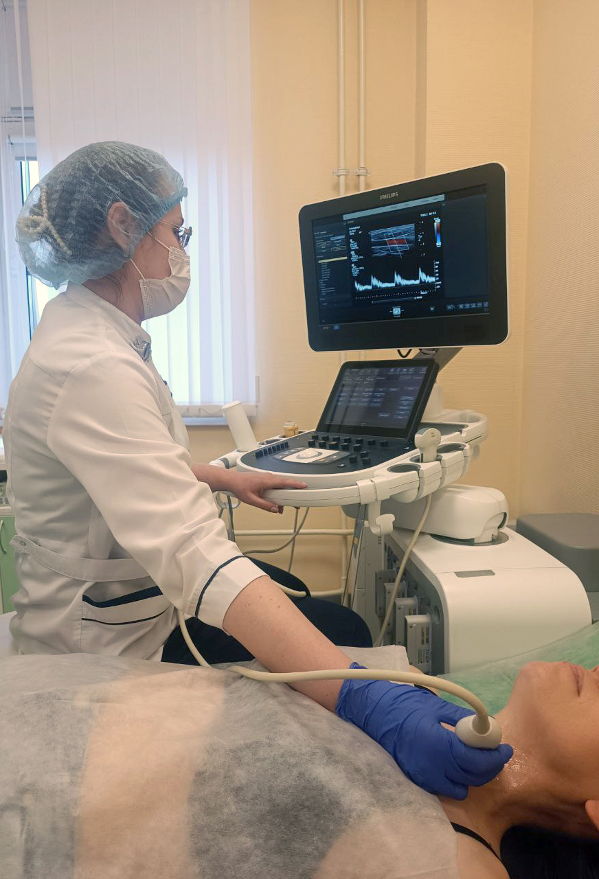 Триплексное сканирование брахиоцефальных сосудов