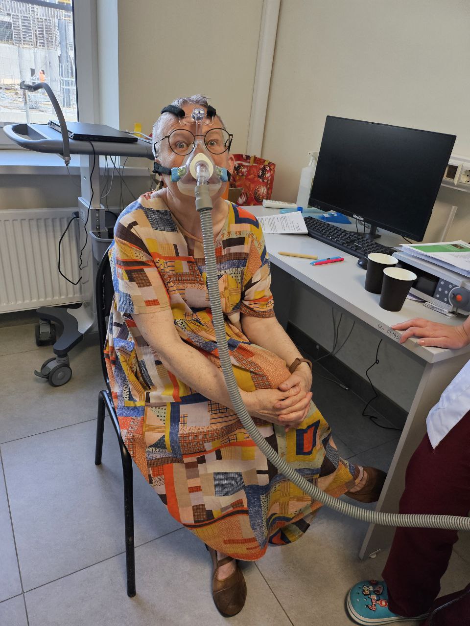 На треннинге